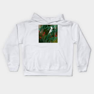 Corella and Gum Leaves Kids Hoodie